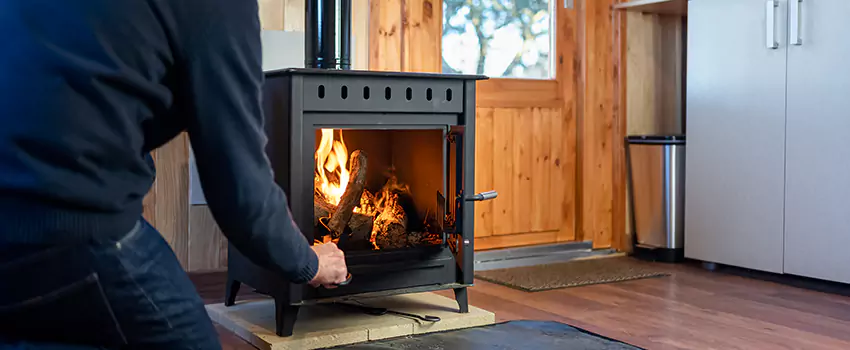 Open Hearth Wood Fireplace Installation in Miamisburg, OH