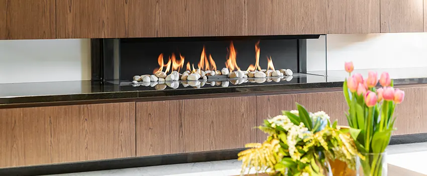 Double-height Fireplace Design Refurbishment in Miamisburg, Ohio